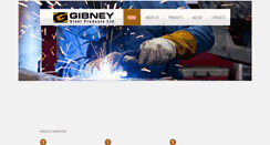 Desktop Screenshot of gibneysteel.com